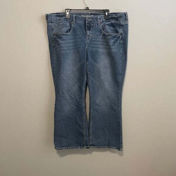 Women’s size 24 short Maurice’s bootcut jeans - Picture 1 of 5